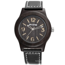 SKOEN 9427 trade assurance men's wristwatches vogue sandal wood wristwatches